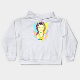 Wpap Art Barry Manilow Kids Hoodie